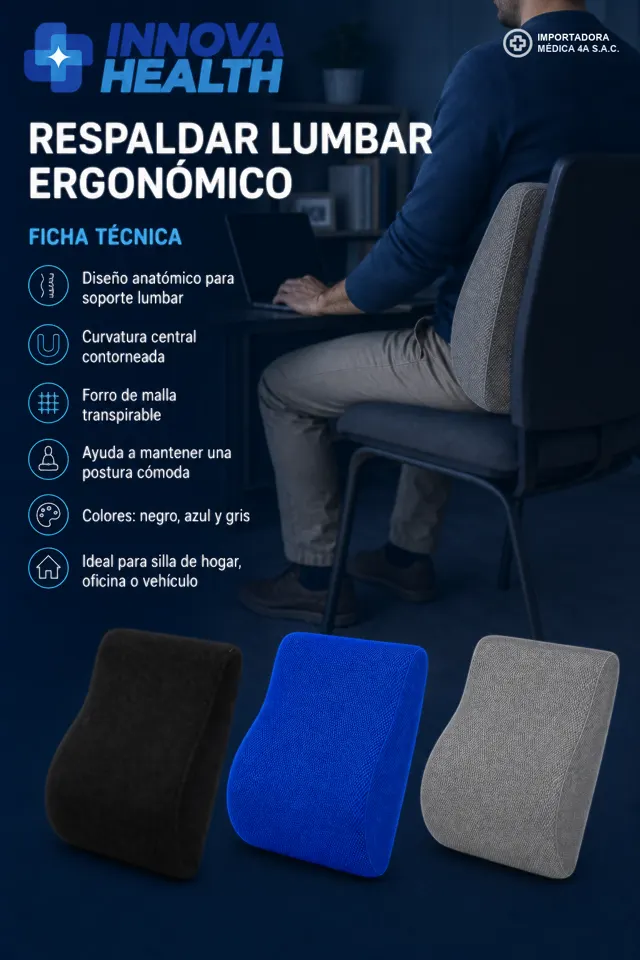 Cojín Viscoelástico Lumbar