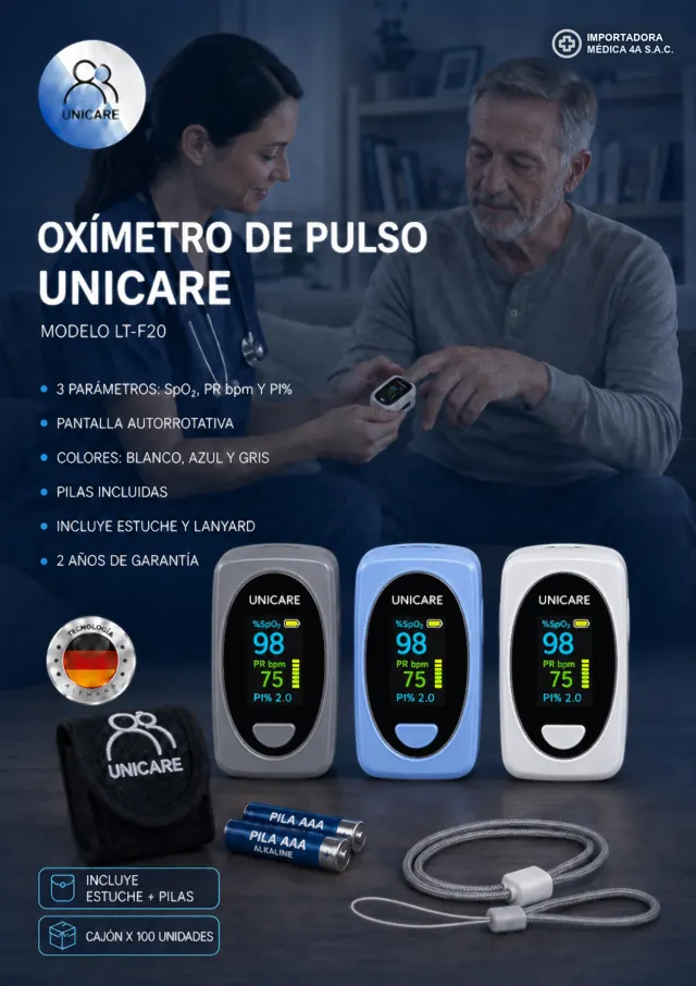 Oxímetro de Pulso Unicare