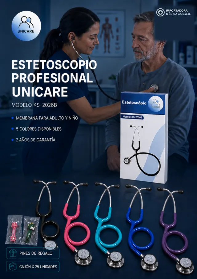 Estetoscopio Profesional Unicare