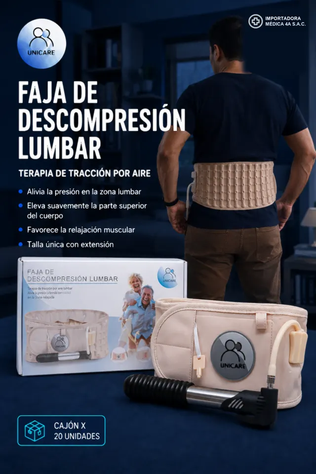 Faja de Descompresión Lumbar — Ficha técnica