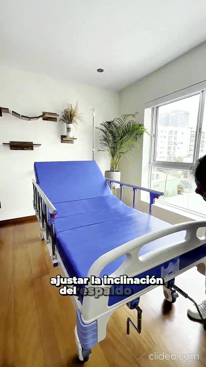 Cama Clínica de 2 Manivelas