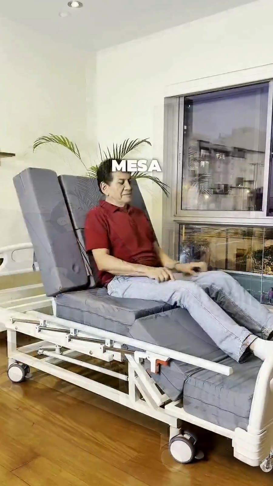 Cama Clínica Multifuncional — Sienta al paciente